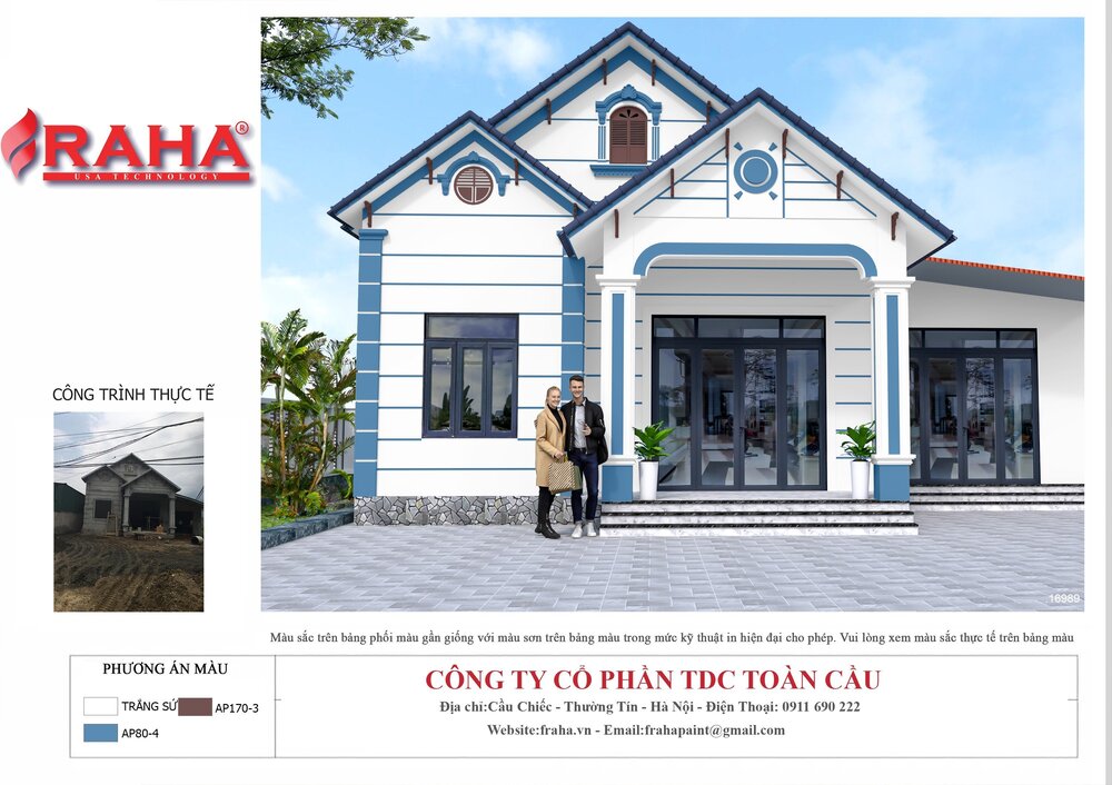 Công trình nhà Chị Khuê Lạc Sơn Hoà Bình